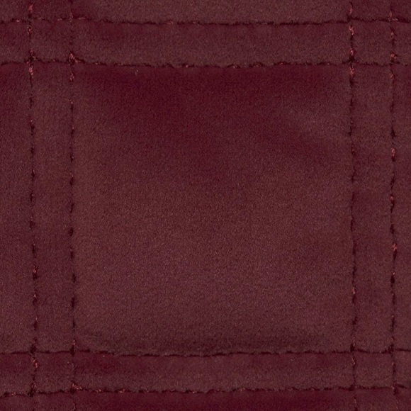 LULULEMON 1L QUILTED VELOUR BELT/CROSSBODY BAG IN WINE BERRY - Picture 5 of 10